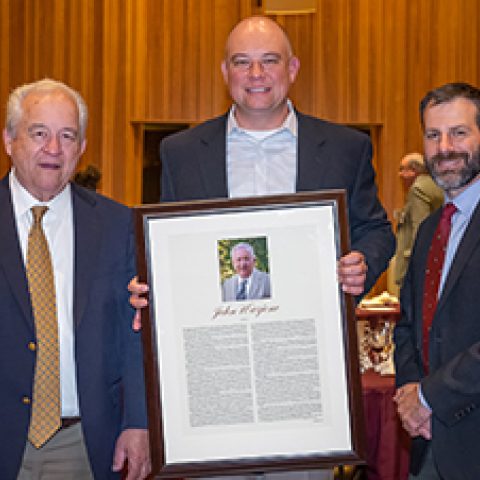 John Warjone inducted into Forestry Leadership Hall