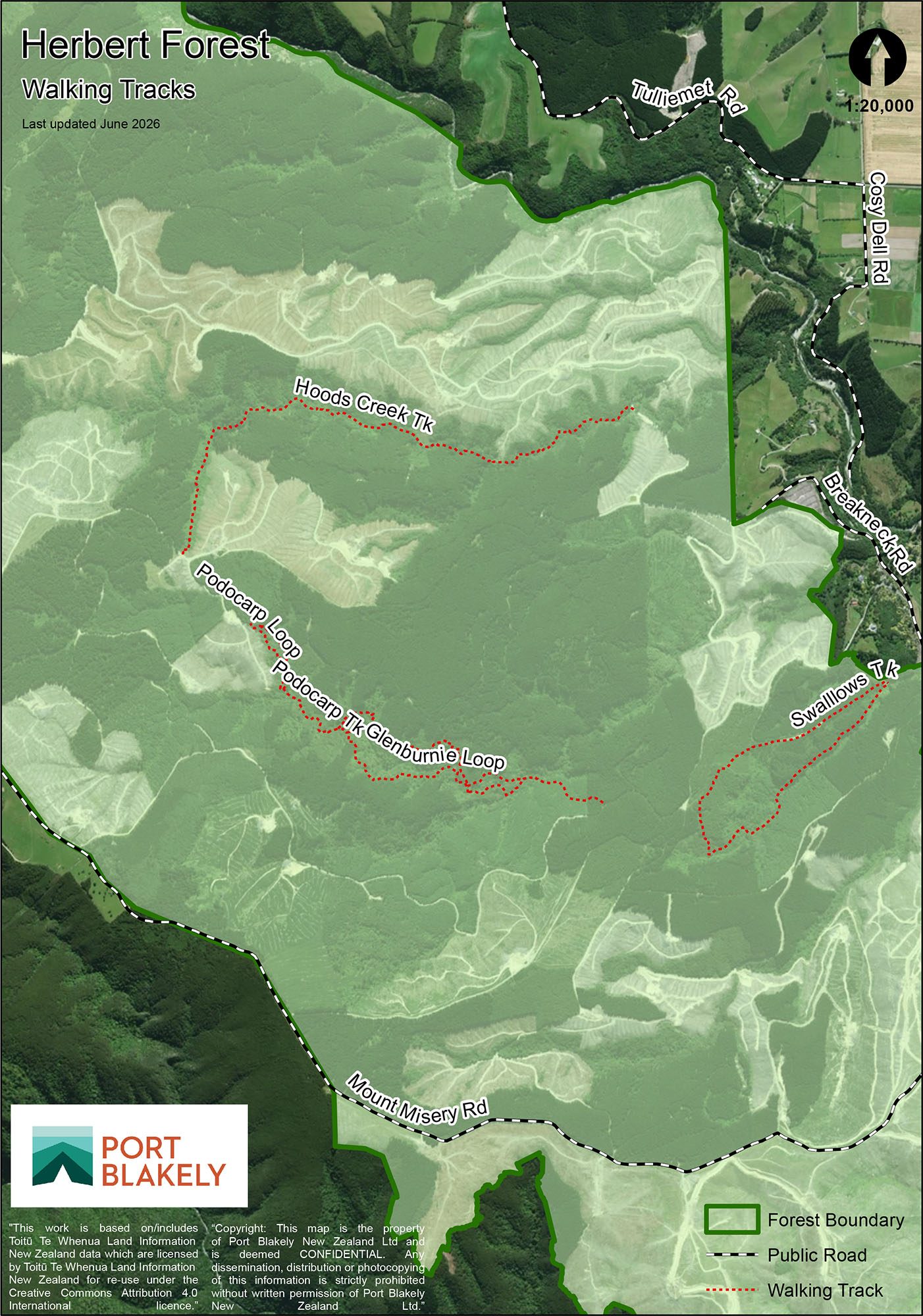 Herbert Walking Tracks image